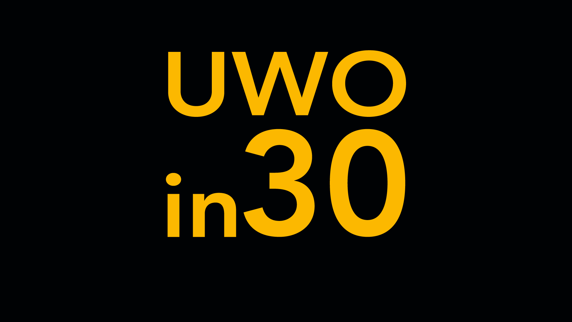 Navigate to UWO in 30, "Crimeline: The Case of The Missing Mascot"